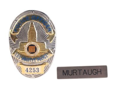 256. Mike Papac Collection: Roger Murtaugh's (Danny Glover) LAPD Badge and Nameplate ### LETHAL WEAPON 3 (1992)
