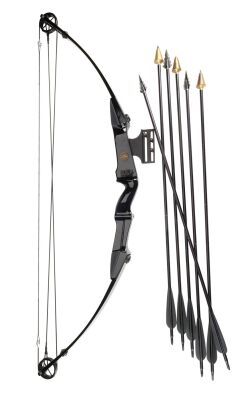 321. 321. Hoyt/Easton John Rambo "Medallion" Bow Replica with Six Takedown Arrows ### RAMBO: FIRST BLOOD PART II (1985)