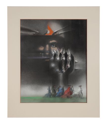 326. Hand-Painted Comprehensive Poster Artwork by Bob Peak ### ROLLERBALL (1975)