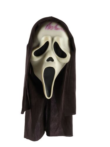 332. Wes Craven-Autographed Production-Made Ghostface Mask ### SCREAM 4 (2011)