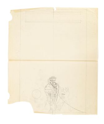 368. Hand-Drawn Tim Reamer Style "A" One-Sheet Concept Sketch ### STAR WARS: RETURN OF THE JEDI (1983)