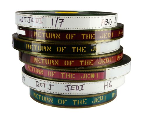 378. Set of Seven Release Print Reels on 35mm Kodak Eastman Stock c. 1983 ### STAR WARS: RETURN OF THE JEDI (1983)