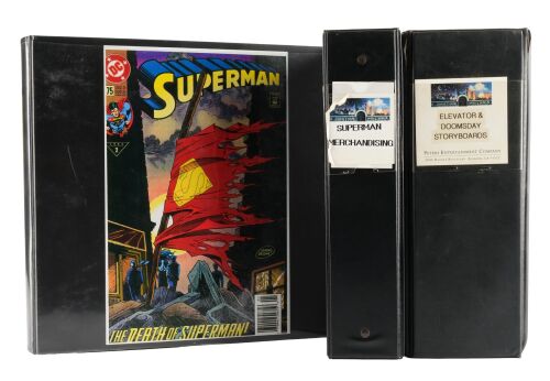 391. Production Paperwork Archive including Script and Printed Storyboards ### SUPERMAN LIVES (UNPRODUCED)