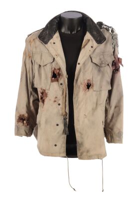 392. The Terminator's (Arnold Schwarzenegger) Screen- and Photo-Matched Distressed Punk Jacket ### THE TERMINATOR (1984)