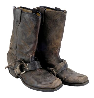 393. The Terminator's (Arnold Schwarzenegger) SFX Motorcycle Boots ### THE TERMINATOR (1984)