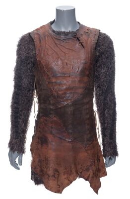 406. Floki Vilgerdarson's (Gustaf Skarsgard) Leather Tunic and Undertunic ### VIKINGS (T.V. SERIES, 2013 - 2020)