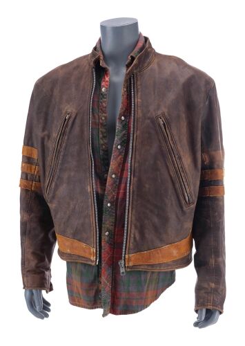 420. Wolverine's (Hugh Jackman) Leather Jacket and Shirt ### X-MEN (2000)
