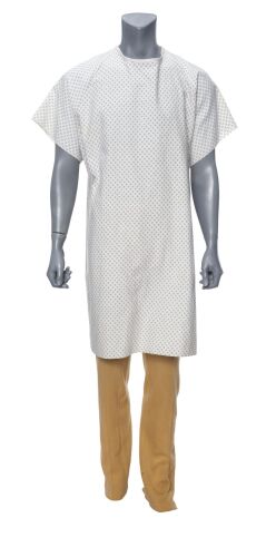 426. Planet Hollywood Collection: Jeffrey Goines' (Brad Pitt) Hospital Gown and Pants ### 12 MONKEYS (1995)