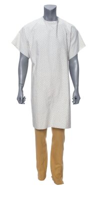 426. Planet Hollywood Collection: Jeffrey Goines' (Brad Pitt) Hospital Gown and Pants ### 12 MONKEYS (1995)