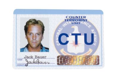 432. Jack Bauer's (Kiefer Sutherland) CTU ID ### 24 (T.V. SERIES, 2001 - 2010)