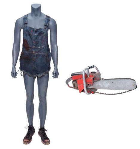 435. Schizo-Head's (David Ury) Bloodied Ensemble with Chainsaw ### 31 (2016)
