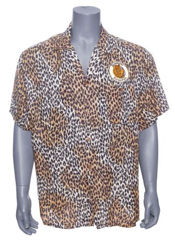 441. Planet Hollywood Collection: "Butt Birth" Quinnland Safari Park Tour Guide's Uniform Shirt ### ACE VENTURA: WHEN NATURE CALLS (1995)