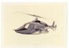 444. Hand-Painted Andrew Probert Airwolf in Flight Artwork ### AIRWOLF (T.V. SERIES, 1984-1987)