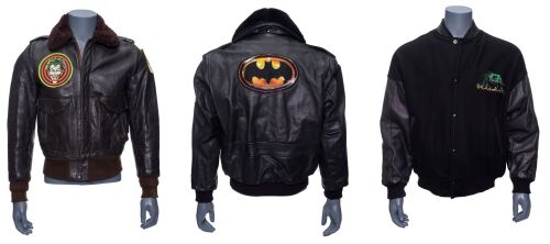 505. Set of Three Crew Jackets ### BATMAN (1989) / BATMAN FOREVER (1995)