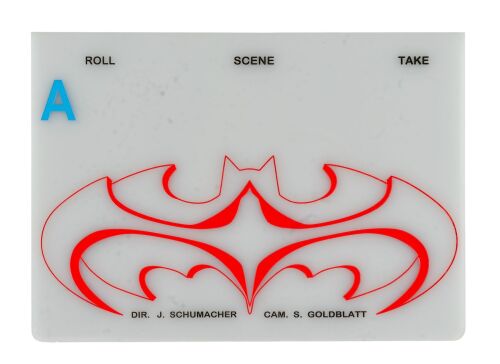 531. Clapperboard "A" ### BATMAN & ROBIN (1997)