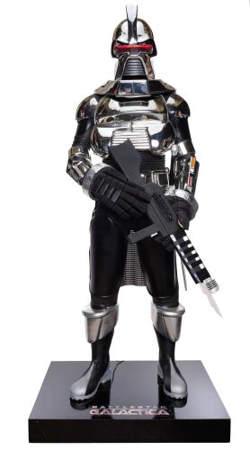 542. Light-Up Life-Size Fred Barton Productions Cylon Statue ### BATTLESTAR GALACTICA (T.V. SERIES, 1978 - 1979)