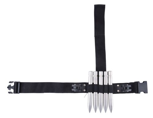 566. Blade's (Wesley Snipes) Metal Stakes and Thigh Holster ### BLADE II (2002)
