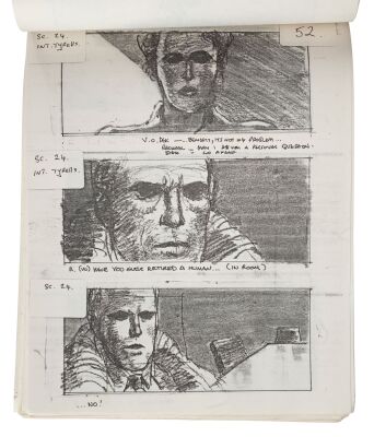 575. Producer Assistant Victoria Ewart's Bound Printed Storyboards ### BLADE RUNNER (1982)