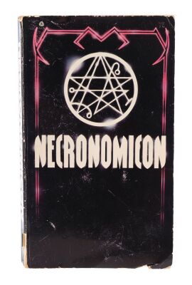 610. Richard Stanley-Autographed Lavinia Gardner's (Madeleine Arthur) Bloodied Necronomicon Book ### COLOR OUT OF SPACE (2019)