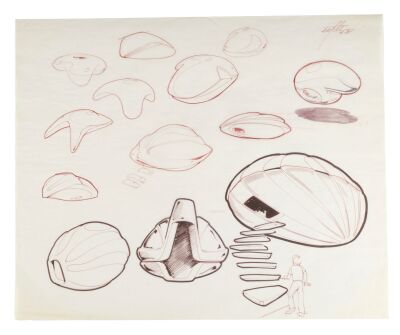 698. Hand-Illustrated Edward Eyth Trimaxion Drone Ship Concept Art ### FLIGHT OF THE NAVIGATOR (1986)
