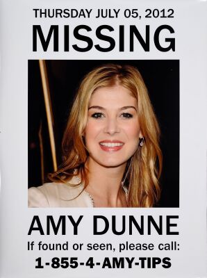 746. Set of Five Amy Dunne (Rosamund Pike) Missing Posters ### GONE GIRL (2014)