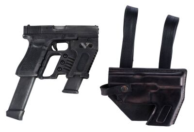 764. Governor Vinsher's (Burn Gorman) Glock 17 with G-Criss Grip ### HALO (T.V. SERIES, 2022 - PRESENT)