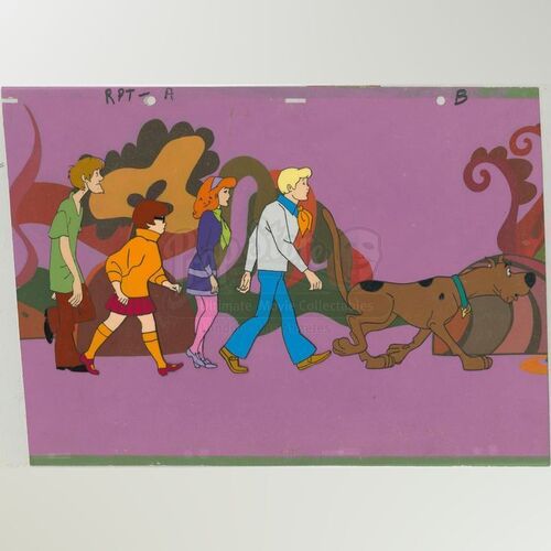 SCOOBY-DOO, WHERE ARE YOU! (1969 - 1970) - Scooby-Doo Animation Set-Up