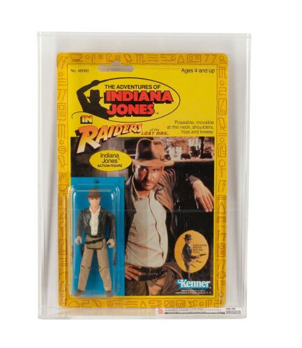 827. Kenner 1982 Indiana Jones Series 1 Action Figure on 9-Back Card CAS 85 ### INDIANA JONES AND THE RAIDERS OF THE LOST ARK (1981)
