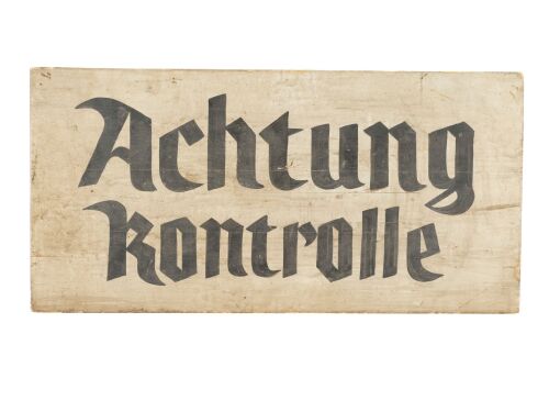 830. German Gate Sign from Motorcycle Escape ### INDIANA JONES AND THE LAST CRUSADE (1989)