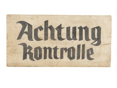 830. German Gate Sign from Motorcycle Escape ### INDIANA JONES AND THE LAST CRUSADE (1989)
