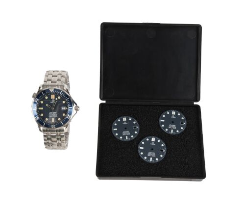 834. Omega Seamaster Diver 300M Co-Axial Watch with Spare Parts ### JAMES BOND: PIERCE BROSNAN (1995 - 2002)