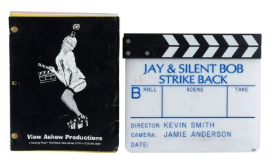 843. Jamie Anderson's Hand-Annotated Bound Script with B Camera Clapperboard ### JAY AND SILENT BOB STRIKE BACK (2001)