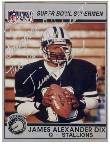 866. Mike Papac Collection: Screen-Matched James Alexander Dix (Damon Wayans) Football Card ### THE LAST BOY SCOUT (1991)