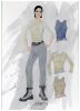 936. Hand-Drawn Lois DeArmond Trinity (Carrie-Anne Moss) "Neb" Costume Design Illustration ### THE MATRIX (1999)