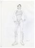 938. Hand-Drawn Lois DeArmond Trinity (Carrie-Anne Moss) Costume Design Sketch ### THE MATRIX (1999)