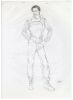 939. Hand-Drawn Lois DeArmond Neo (Keanu Reeves) Costume Design Sketch ### THE MATRIX (1999)