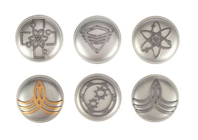 979. Complete Set of Season 3 Planetary Union Uniform Badges ### THE ORVILLE (T.V. SERIES, 2017 - 2022)