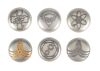 979. Complete Set of Season 3 Planetary Union Uniform Badges ### THE ORVILLE (T.V. SERIES, 2017 - 2022)