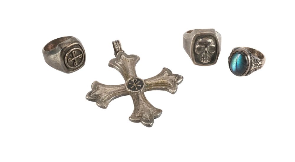 991. Production-Made Kit Walker/Phantom (Billy Zane) Skull Ring
