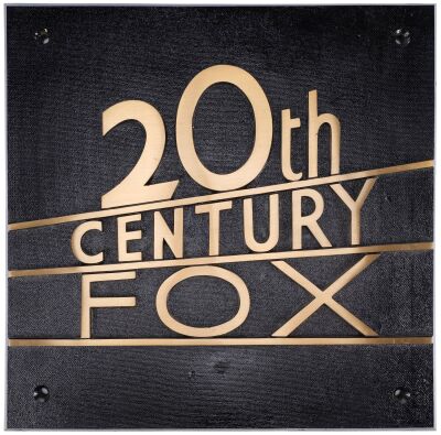 1012. 20th Century Fox Lot Plaque Created c. 1935 ### TWENTIETH CENTURY FOX