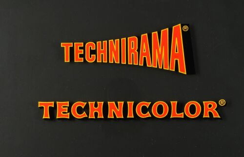 1021. Framed Hand-Painted "Technicolor Technirama" Title Card ### VARIOUS PRODUCTIONS