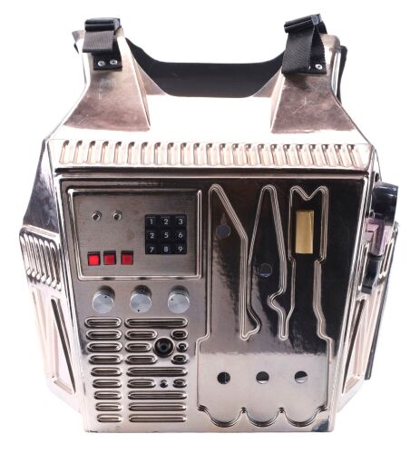 1062. Planet Hollywood Collection: Captain Freedom's (Jesse Ventura) Light-Up Chest Armor ### THE RUNNING MAN (1987)