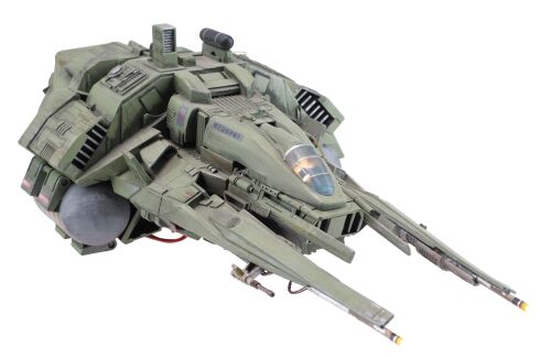 1105. Light-Up 1:48 Scale Transgen "Moonjet" Spaceship Model Miniature ### SPACE TRUCKERS (1996)