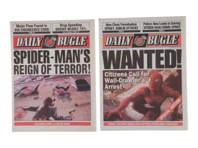 1114. Pair of Daily Bugle Newspaper Covers ### SPIDER-MAN (2002)