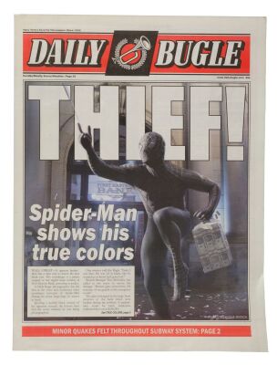 1117. Eddie Brock (Topher Grace) "Thief!" Daily Bugle Newspaper Cover ### SPIDER-MAN 3 (2007)