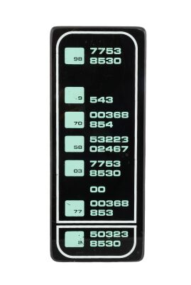 1125. Door Control Panel ### STAR TREK VI: THE UNDISCOVERED COUNTRY (1991)