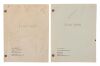 1133. Pair of Season 1 Scripts ### STAR TREK: THE ORIGINAL SERIES (T.V. SERIES, 1966 - 1969)