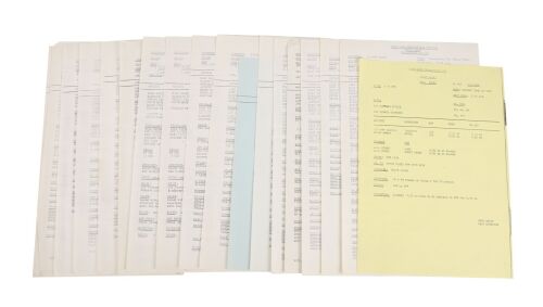1166. Collection of Twenty-Two Call Sheets ### STAR WARS: A NEW HOPE (1977)