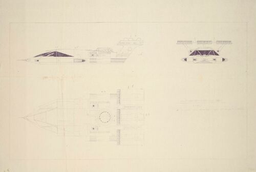 1169. Matted Printed Harry Lange Landspeeder Design ### STAR WARS: A NEW HOPE (1977)