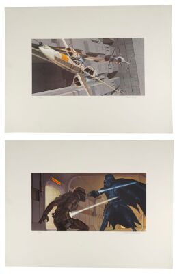 1172. Pair of Ralph McQuarrie-Signed High-Quality Supersnipe Prints c. 1977-1978 ### STAR WARS FRANCHISE (1977 - PRESENT)